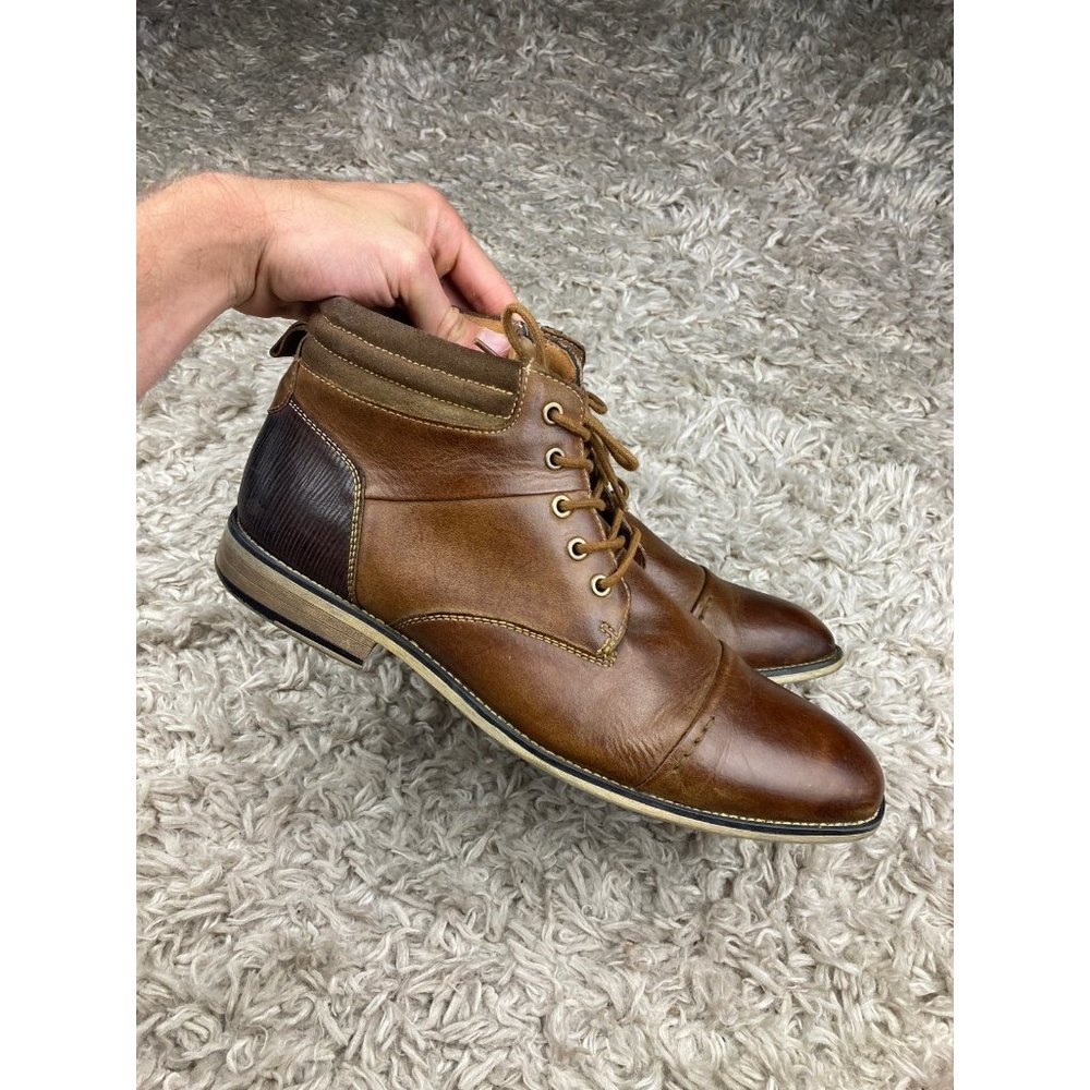 Steve Madden Javier Mens boots Chukka, Brown, Size 12